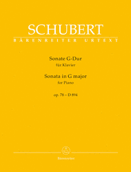 Sonata for Pianoforte in G Major
