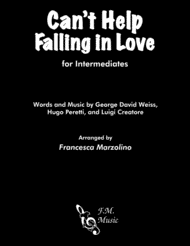 Can't Help Falling In Love (Intermediate Piano) Sheet Music by Michael Buble