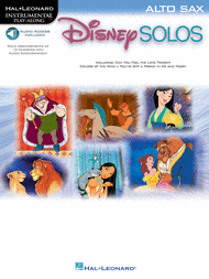 Disney Solos for Alto Sax Sheet Music by Various