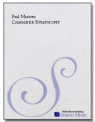 Chamber Symphony Sheet Music by Paul Moravec