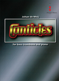 Canticles for Bass Trombone & Wind Orchestra Sheet Music by Johan De Meij