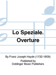 Lo Speziale. Overture Sheet Music by Franz Joseph Haydn