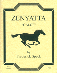 Zenyatta (score & parts) Sheet Music by Frederick A. Speck