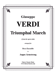 Truimphal March from "Aida" for Brass Ensemble