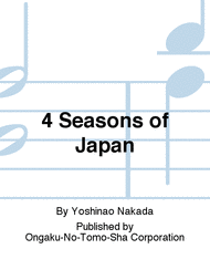 4 Seasons of Japan Sheet Music by Yoshinao Nakada