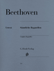 Complete bagatelles Sheet Music by Ludwig van Beethoven