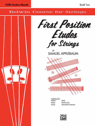First Position Etudes for Strings Sheet Music by Samuel Applebaum