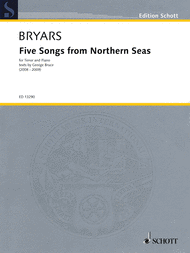 Five Songs from Northern Seas Sheet Music by Gavin Bryars