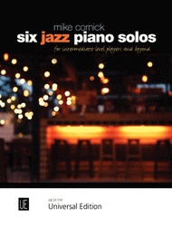 Six Jazz Piano Solos Sheet Music by Mike Cornick