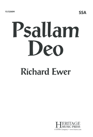 Psallam Deo Sheet Music by Richard Ewer