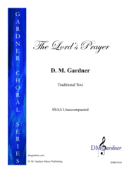 The Lord's Prayer (SSAA - Unaccompanied) Sheet Music by D. M. Gardner
