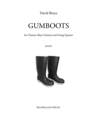 Gumboots (score and parts) Sheet Music by David Bruce