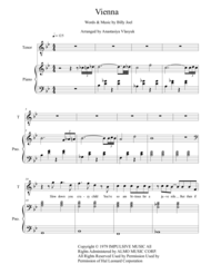 Vienna - Billy Joel Sheet Music by Billy Joel