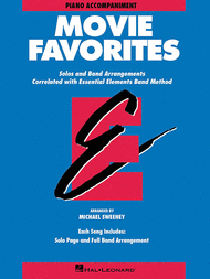 Movie Favorites - Piano Accompaniment Sheet Music by Michael Sweeney