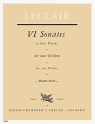 Six Sonatas - for 2 Violins
