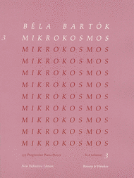 Mikrokosmos - Volume 3 (Pink) Sheet Music by Bela Bartok