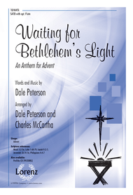 Waiting for Bethlehem's Light Sheet Music by Dale Peterson