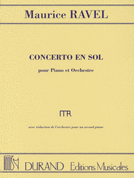 Concerto in G for Piano and Orchestra Sheet Music by Maurice Ravel