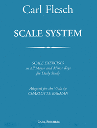 Scale System (for Viola) Sheet Music by Carl Flesch