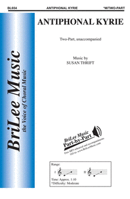 Antiphonal Kyrie Sheet Music by Susan Thrift