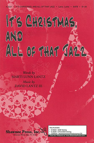 It's Christmas and All of That Jazz Sheet Music by David Lantz