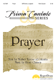 Prayer Sheet Music by Rene Clausen