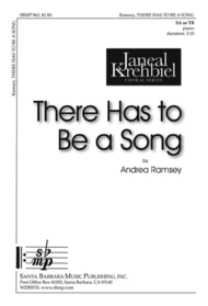 There Has to Be a Song Sheet Music by Andrea Ramsey