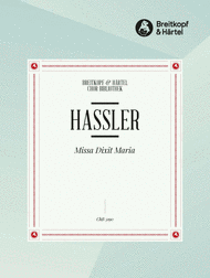 Missa Dixit Maria Sheet Music by Hans Leo Hassler