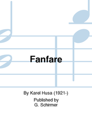 Fanfare Sheet Music by Karel Husa