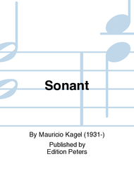 Sonant Sheet Music by Mauricio Kagel