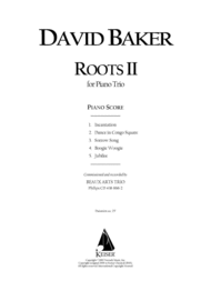 Roots II Sheet Music by David Baker