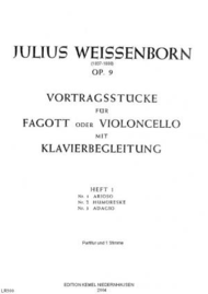 Vortragsstucke : fur Fagott oder Violoncello mit Klavierbegleitung