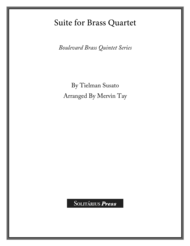 Suite for Brass Quartet and Percussion Sheet Music by Tielman Susato