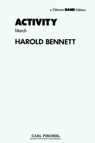 Activity March Sheet Music by Harold Bennett