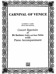 Carnival of Venice Sheet Music by Herbert L. Clarke