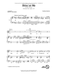 Shine On Me Sheet Music by Rollo Dilworth