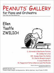 Peanuts Gallery Sheet Music by Ellen Taaffe Zwilich