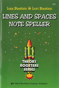 Bastien Theory Boosters: Lines and Spaces Note Speller Sheet Music by Lori Bastien