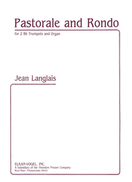 Pastorale And Rondo Sheet Music by Jean Langlais