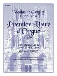 Premier Livre d'Orgue (1699) Sheet Music by Nicolas de Grigny