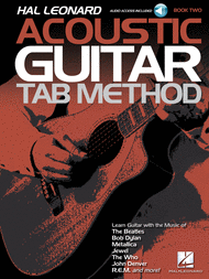 Hal Leonard Acoustic Guitar Tab Method - Book 2 Sheet Music by Jeff Schroedl
