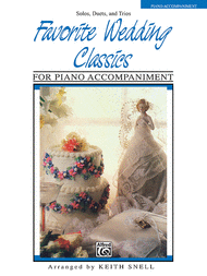 Favorite Wedding Classics - Piano Accompaniment Part Sheet Music by Keith Snell