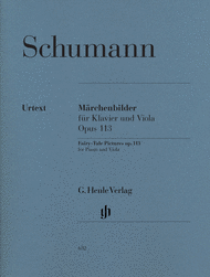 Marchenbilder for Viola and Piano op. 113 Sheet Music by Robert Schumann