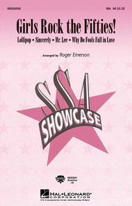 Girls Rock the Fifties! - ShowTrax CD Sheet Music by Roger Emerson