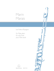 Les Folies D'Espagne Sheet Music by Marin Marais