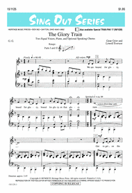 The Glory Train Sheet Music by Gene Grier