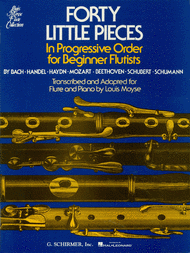 40 Little Pieces In Progressive Order Sheet Music by Louis Moyse
