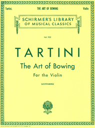 The Art of Bowing Sheet Music by Giuseppe Tartini