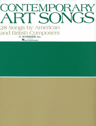 Contemporary Art Songs: 28 by British and American Composers Sheet Music by Various