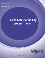 12 Gates to the City Sheet Music by Stan Spottswood